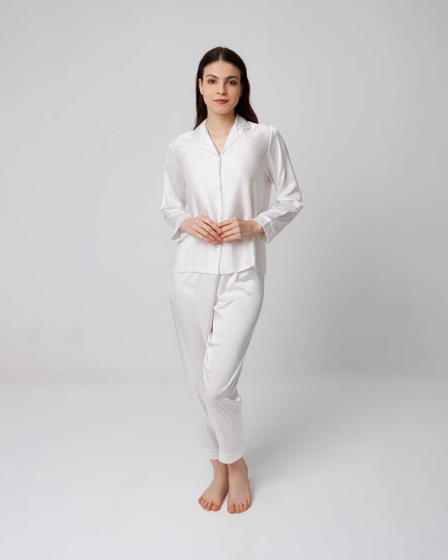 Ivory Long Sleeve Pajama