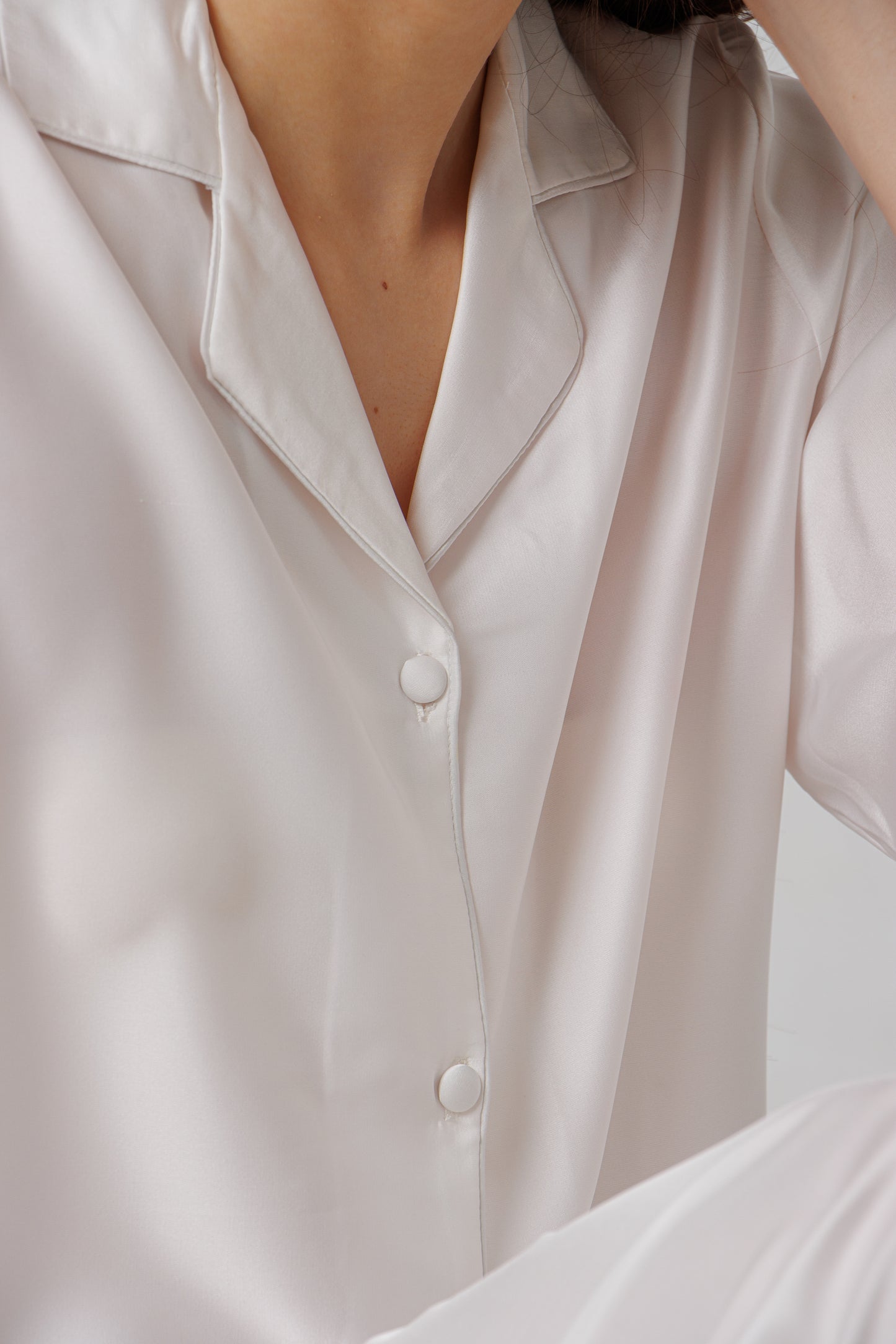 Ivory Long Sleeve Pajama